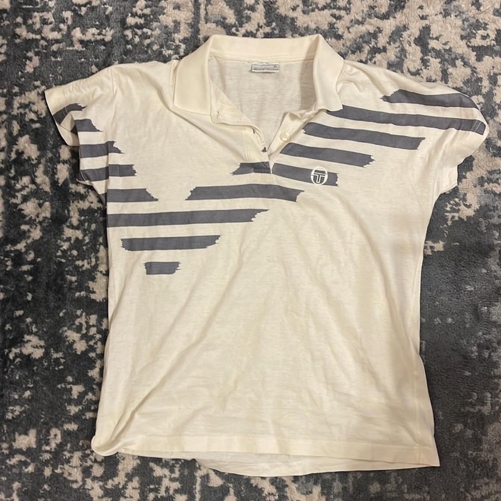 Vintage Sergio Tacchini tennis polo